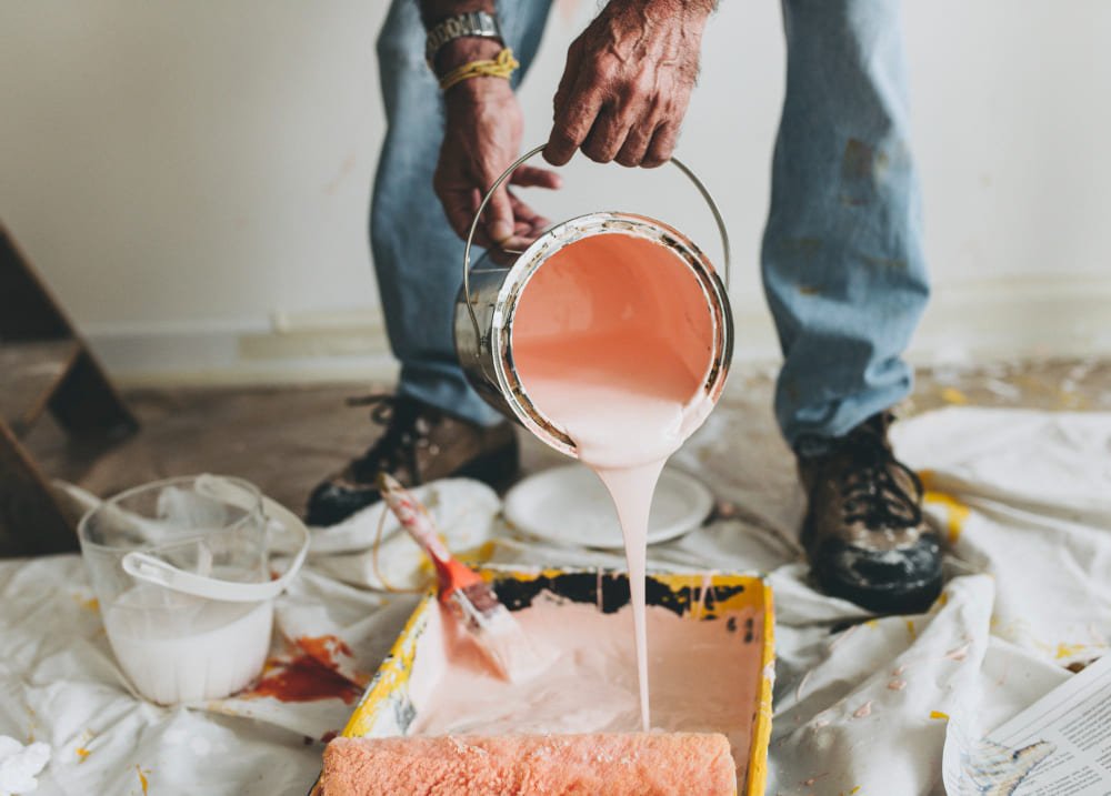 Peinture thermochrome changeant de couleur