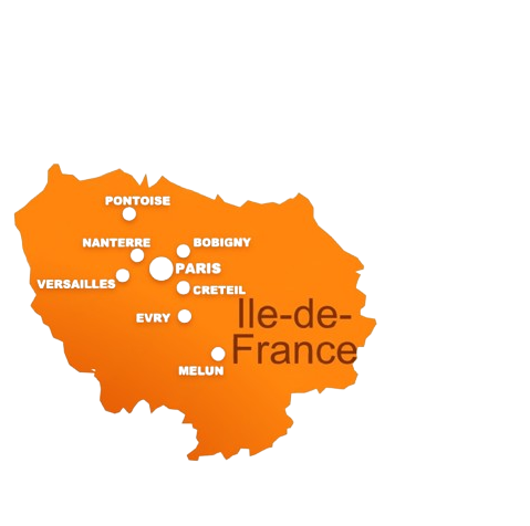 Zones de rénovation desservies en Île-de-France