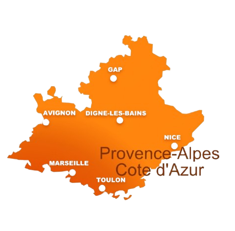 Carte des interventions BEL DECO BAT en Côte d’Azur